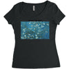 Van Gogh  Blossoming Almond Women's Triblend Scoop T-shirt