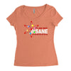 i am not insane inspired by the big bang theory, ideal birthday Women's Triblend Scoop T-shirt