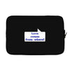 love comes from where Laptop sleeve