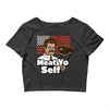 meat yo self! Crop Top