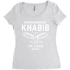 khabib the eagle Women's Triblend Scoop T-shirt