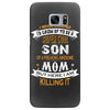 Super Cool Son Of A Freaking Awesome Mom Samsung Galaxy S7 Edge