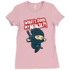what's good my ninja Ladies Fitted T-Shirt