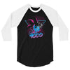 over 9000 80's 3/4 Sleeve Shirt