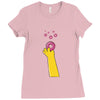 homer donuts Ladies Fitted T-Shirt