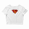 wolves of steel Crop Top