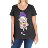 drugs free Ladies Curvy T-Shirt