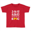 pi day 2015 pie math Toddler T-shirt