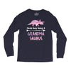 cool grandma saurus. Long Sleeve Shirts