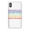 earth is not flat iPhoneX Case