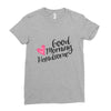 good morning handsome Ladies Fitted T-Shirt