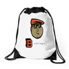 the big b Drawstring Bags