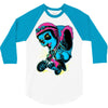 panda rider 3/4 Sleeve Shirt