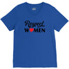 Respect Women V-Neck Tee