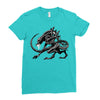 xenomorph Ladies Fitted T-Shirt