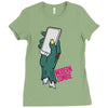 modern zombie Ladies Fitted T-Shirt