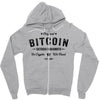 Bitcoin Satoshi Nakamoto In Crypto We Trust Zipper Hoodie