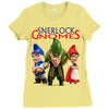 Sherlock Gnomes Ladies Fitted T-Shirt
