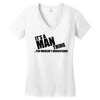 man thing Women's V-Neck T-Shirt