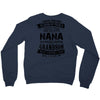Super Cool Nana Of A Freaking Awesome Grandson Crewneck Sweatshirt