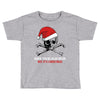 skull christmas Toddler T-shirt