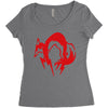 metal gear solid Women's Triblend Scoop T-shirt