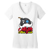 mister atom bomb Women's V-Neck T-Shirt
