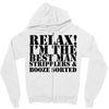 relax! i'm the best man Zipper Hoodie