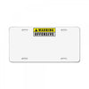 warning offensive mens funny License Plate