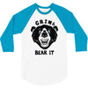 grin and bear it 3/4 Sleeve Shirt