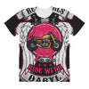 Real Girls Ride With Daryl All Over Women's T-shirt