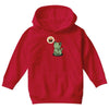 zombie cat Youth Hoodie
