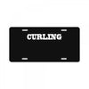 curling License Plate