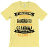 Super Cool Granddaughter Of A Freaking Awesome Grandma T-Shirt