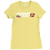 stewart colbert '12 Ladies Fitted T-Shirt