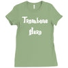 trombone hero funny music Ladies Fitted T-Shirt