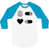 How To Live A Happy Life 3/4 Sleeve Shirt