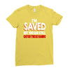 but you can still get these hands Ladies Fitted T-Shirt
