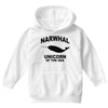 narwhal whale Youth Hoodie