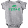 go vegan 4 Baby Bodysuit