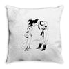 goku vs freeza Throw Pillow
