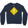 warning Crewneck Sweatshirt