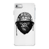gorrila head military smoke iPhone 7 Case