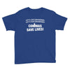 commas save lives t shirt Youth Tee