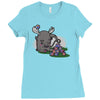 moosing block Ladies Fitted T-Shirt