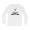 buck merry christmas Long Sleeve Shirts