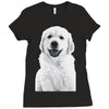 pocket puppy Ladies Fitted T-Shirt