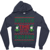 time to get elffed up Zipper Hoodie