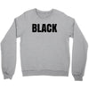 black Crewneck Sweatshirt