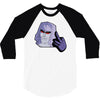 mega flipped off 3/4 Sleeve Shirt